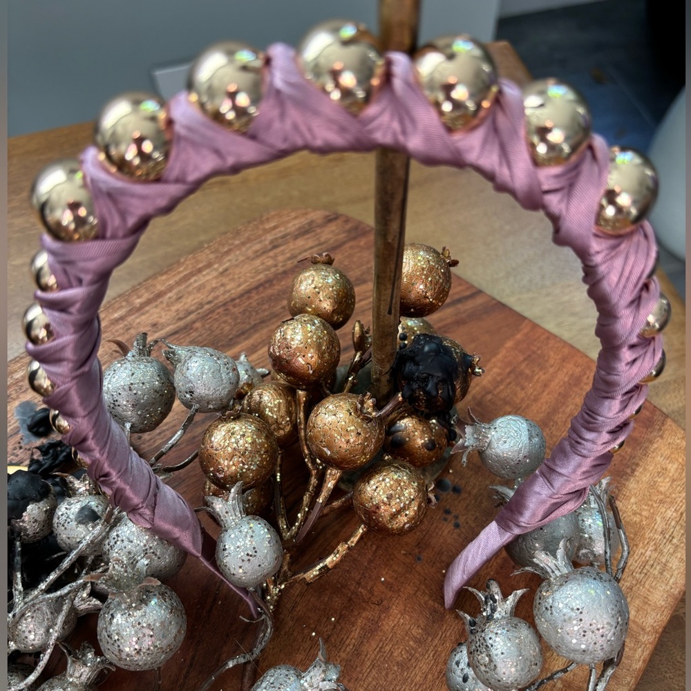Anthropologie Silky Bauble Headband